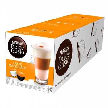 Kavne kapsule Nescafe DG Latte Macchiato 3pak (3x16)